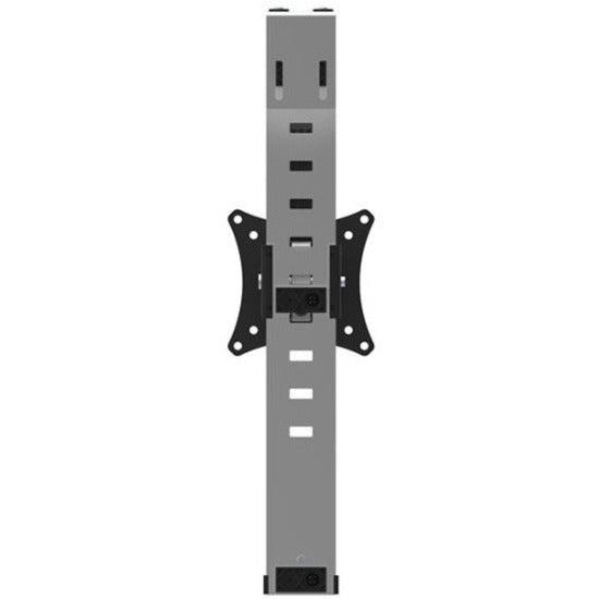 Cubicle Monitor Mount - VESA Compatible Height Adjustable Display Hanger | Tecisoft ARMCBCLB