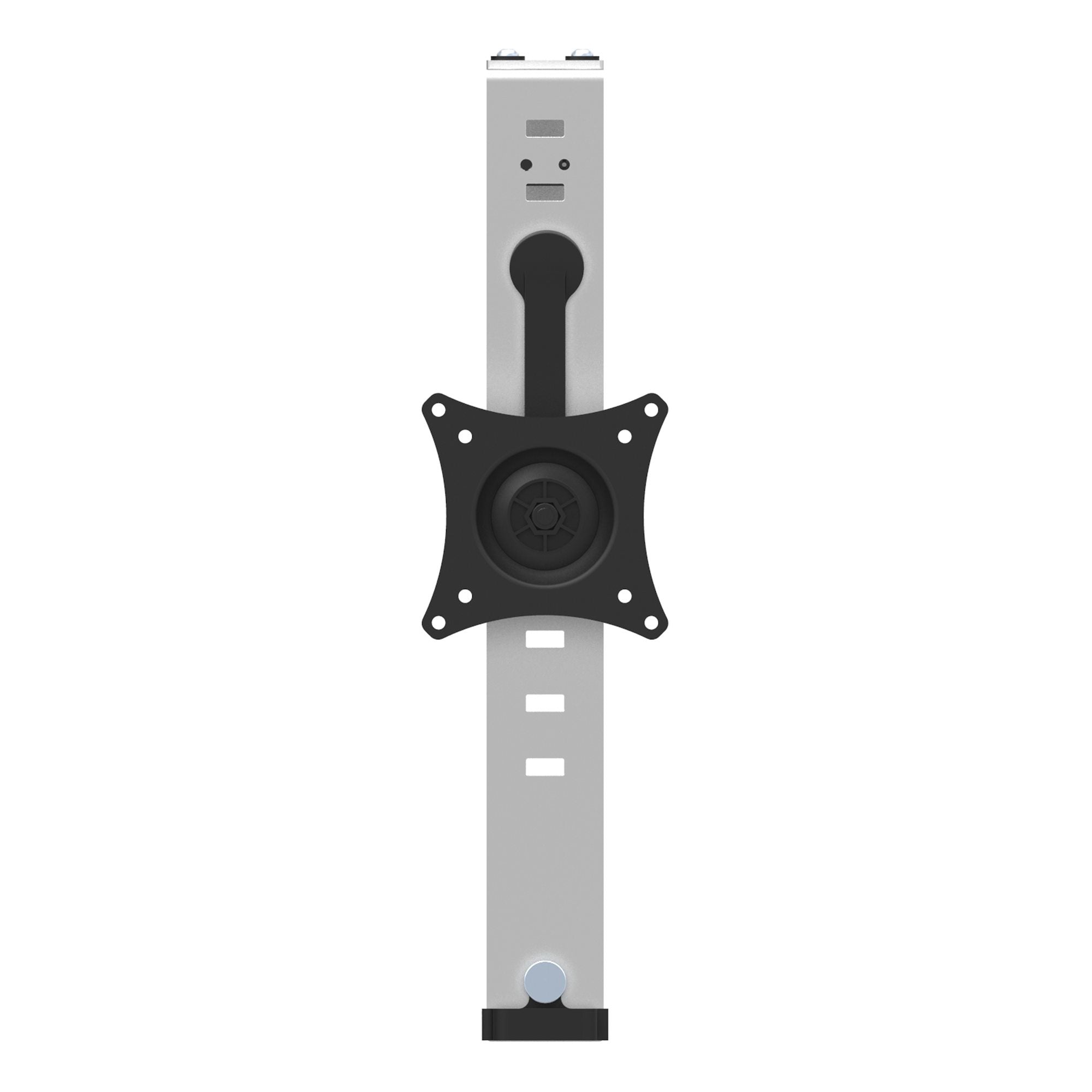 Cubicle Monitor Mount - VESA Compatible Height Adjustable Display Hanger | Tecisoft ARMCBCLB