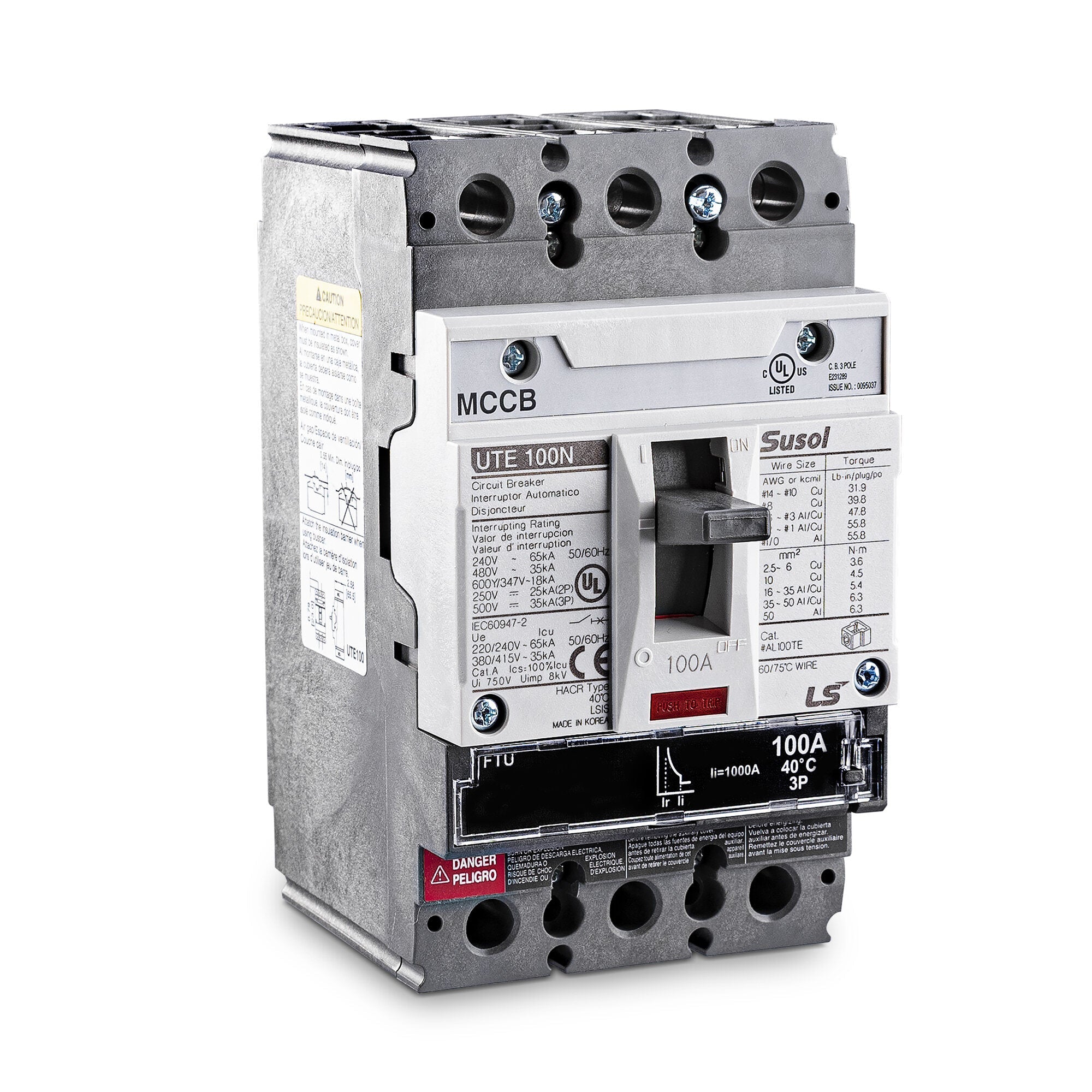Cyberpower 100A Circuit Breaker Miniature Circuit Breaker 3
