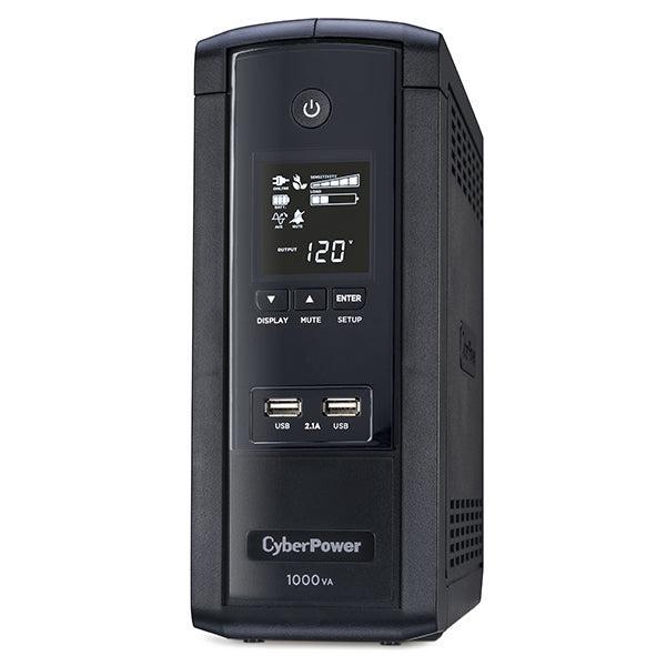 Cyberpower Brg1000Avrlcd Uninterruptible Power Supply (Ups) 1 Kva 600 W 10 Ac Outlet(S)