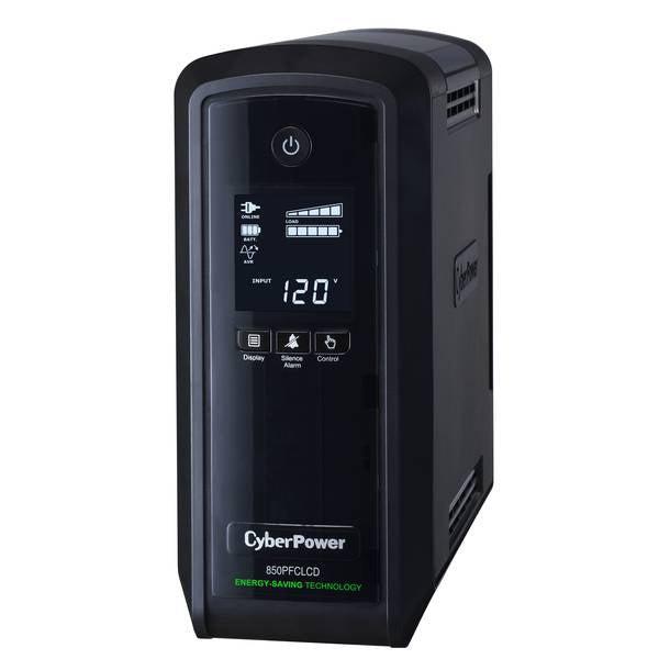 Cyberpower Cp850Pfclcd Uninterruptible Power Supply (Ups) Line-Interactive 0.85 Kva 510 W 10 Ac Outlet(S)