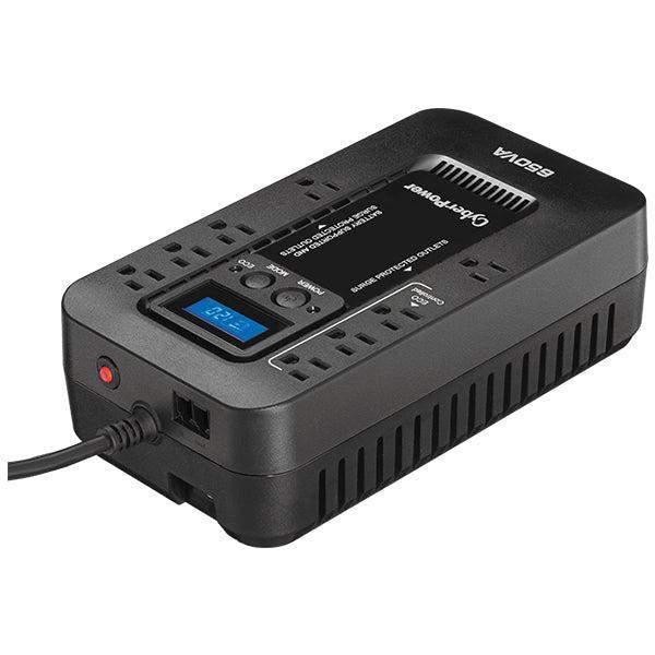 Cyberpower Ec650Lcd Uninterruptible Power Supply (Ups) Standby (Offline) 0.65 Kva 390 W 8 Ac Outlet(S)