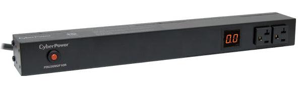 Cyberpower Pdu20M2F8R Power Distribution Unit (Pdu) 10 Ac Outlet(S) 1U Black