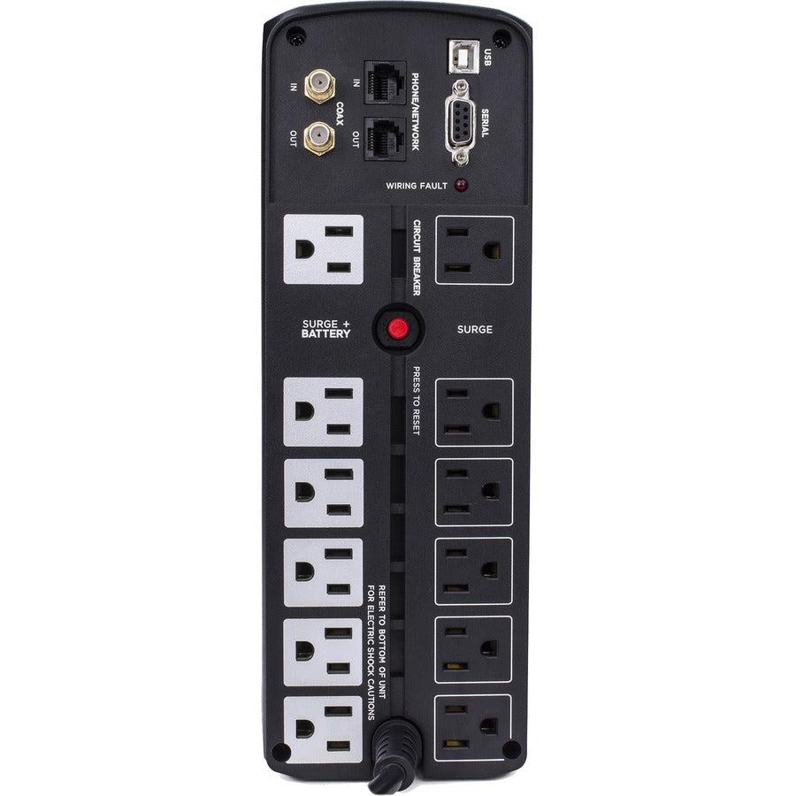 Cyberpower Brg1500Avrlcd Uninterruptible Power Supply (Ups) Line-Interactive 1.5 Kva 900 W 12 Ac Outlet(S)