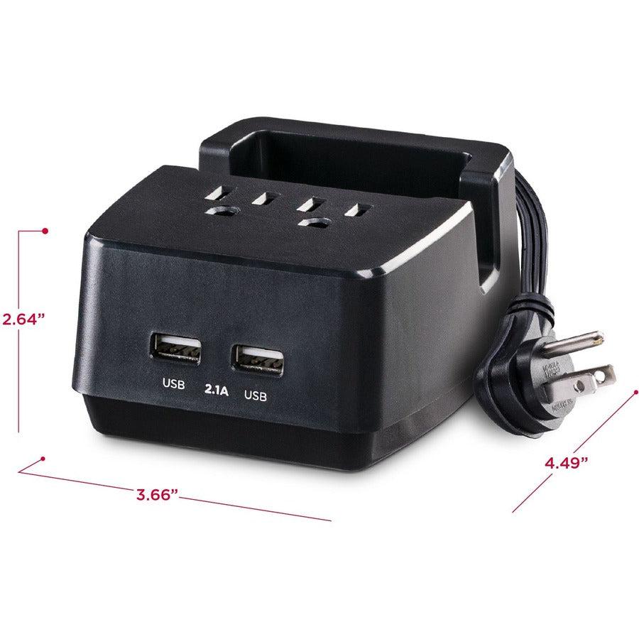 Cyberpower Ps205U Mobile Device Charger Black Indoor