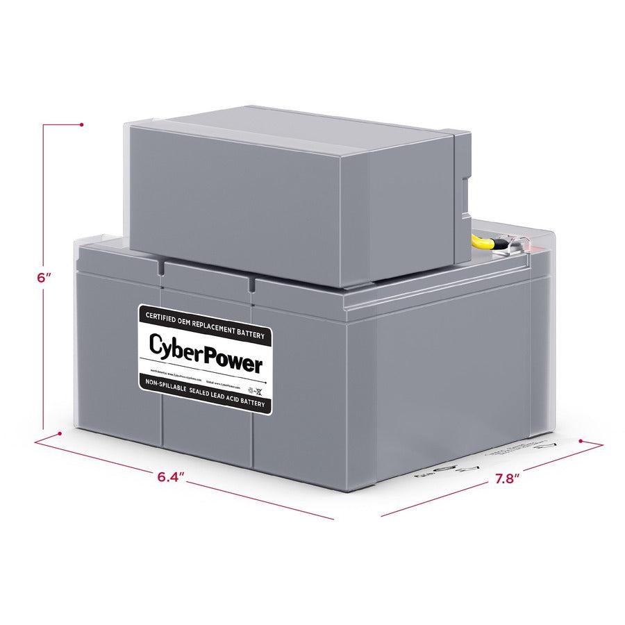 Cyberpower Rb1290X4K Ups Battery Sealed Lead Acid (Vrla) 12 V 9 Ah