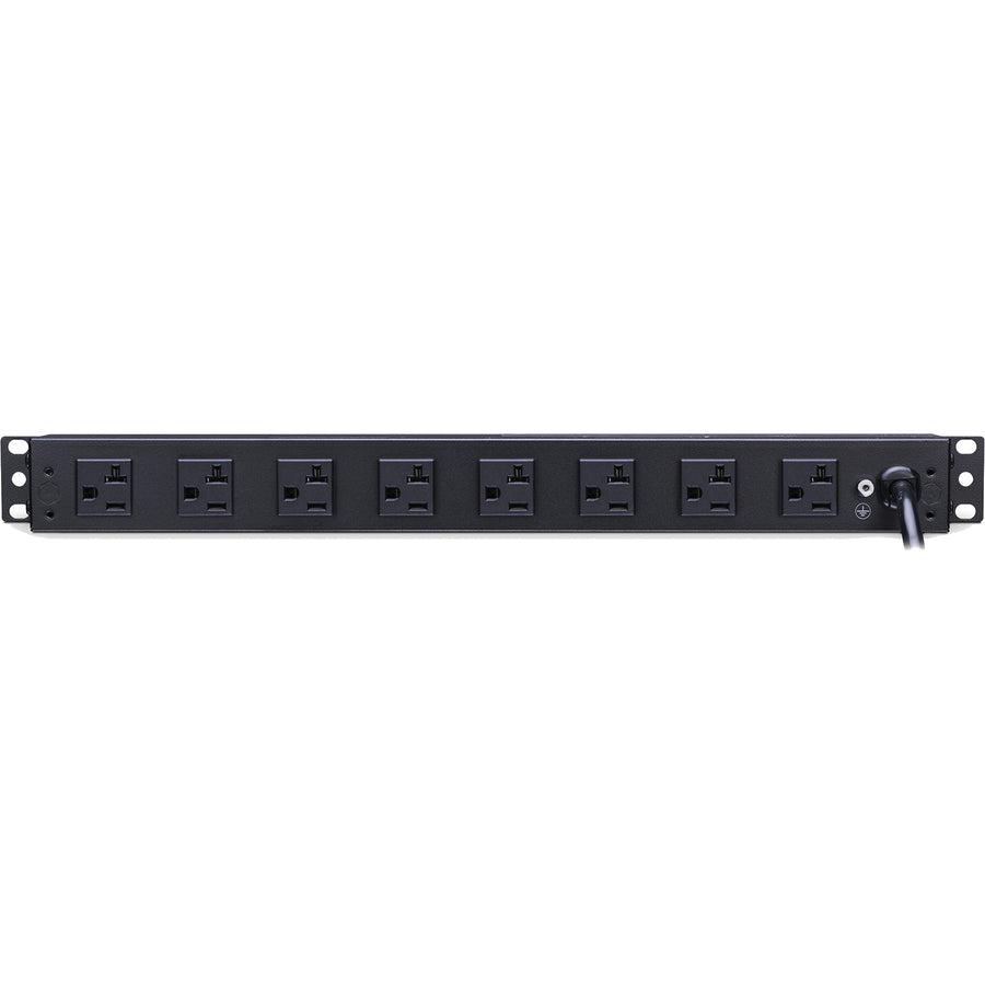 Cyberpower Rkbs20St4F8R Surge Protector Black 12 Ac Outlet(S) 120 V 4.57 M