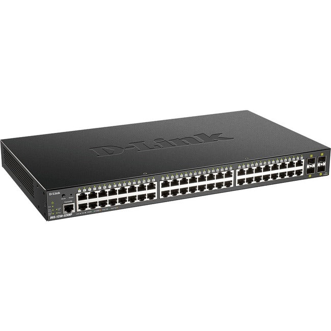 D-Link 52-Port 10-Gigabit Smart Managed PoE Switch DGS-1250-52XMP-6KV