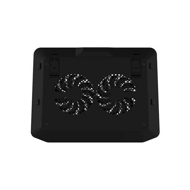 Deep Cool N80 Rgb Laptop Cooling Pad, 16.7 Million Rgb Colors Led, Pure Metal Panel, Two 140Mm Fans,