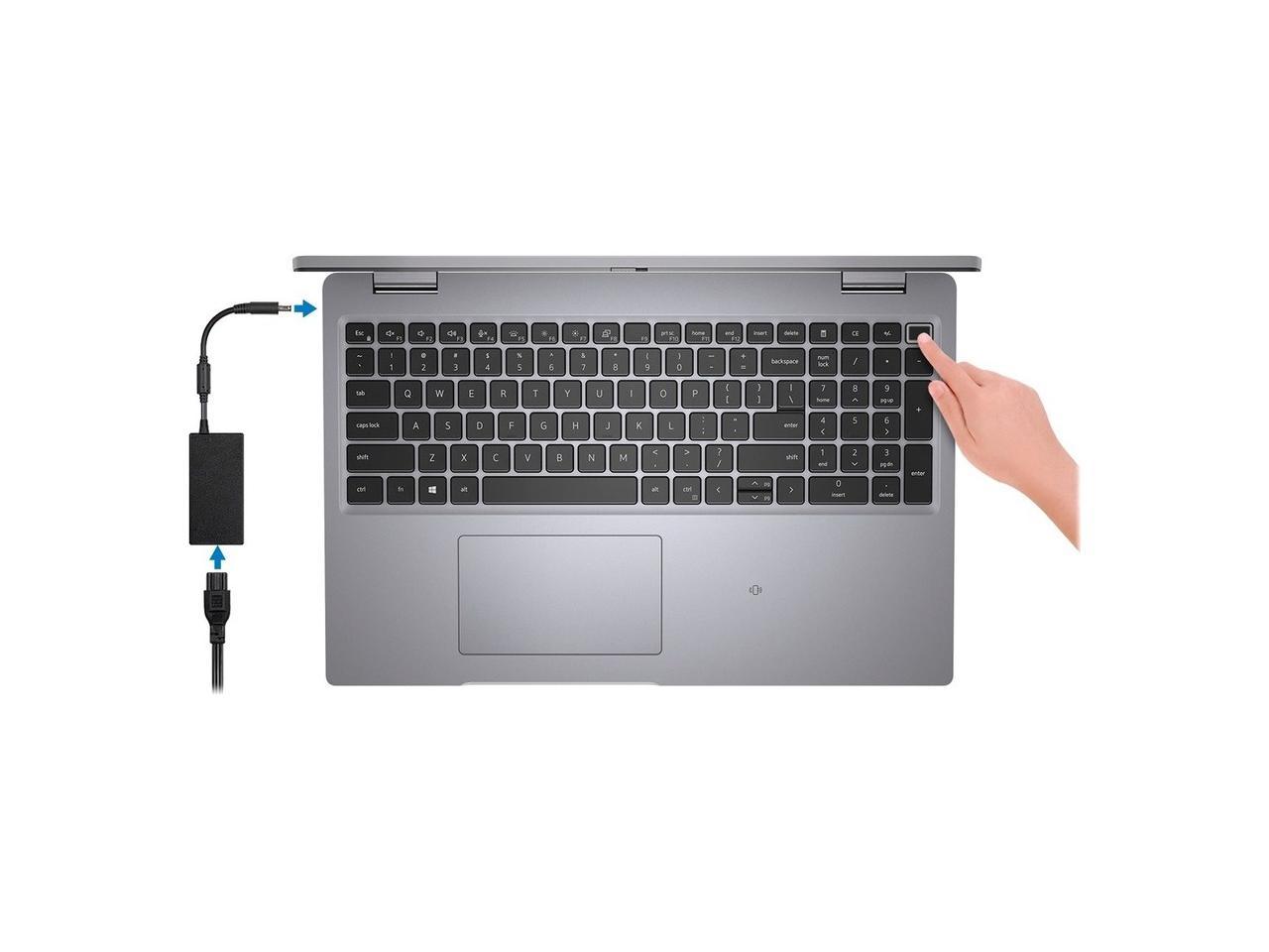 Dell Laptop Latitude 5520 0T4Np Intel Core I7 11Th Gen 1185G7 (3.00Ghz) 16 Gb Memory 512 Gb Pcie Ssd Intel Iris Xe Graphics 15.6" Windows 10 Pro 64-Bit