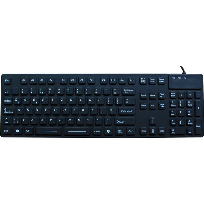 DSI WATERPROOF IP68 INDUSTRIAL USB KEYBOARD WITH NUMBER PAD KB-JH-IKB105