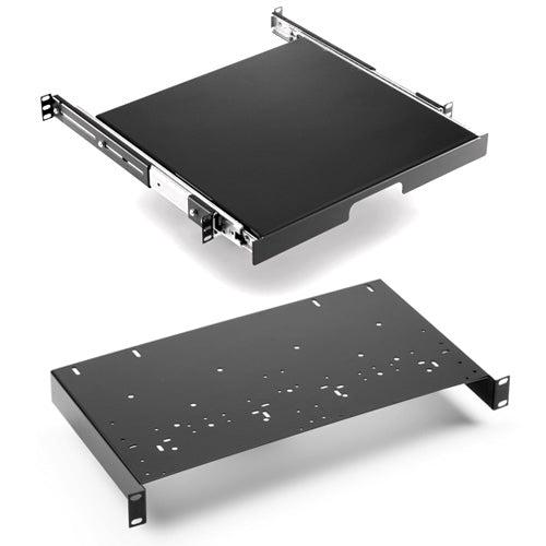 Da-Lite 33062 Av Equipment Shelf Black Metal