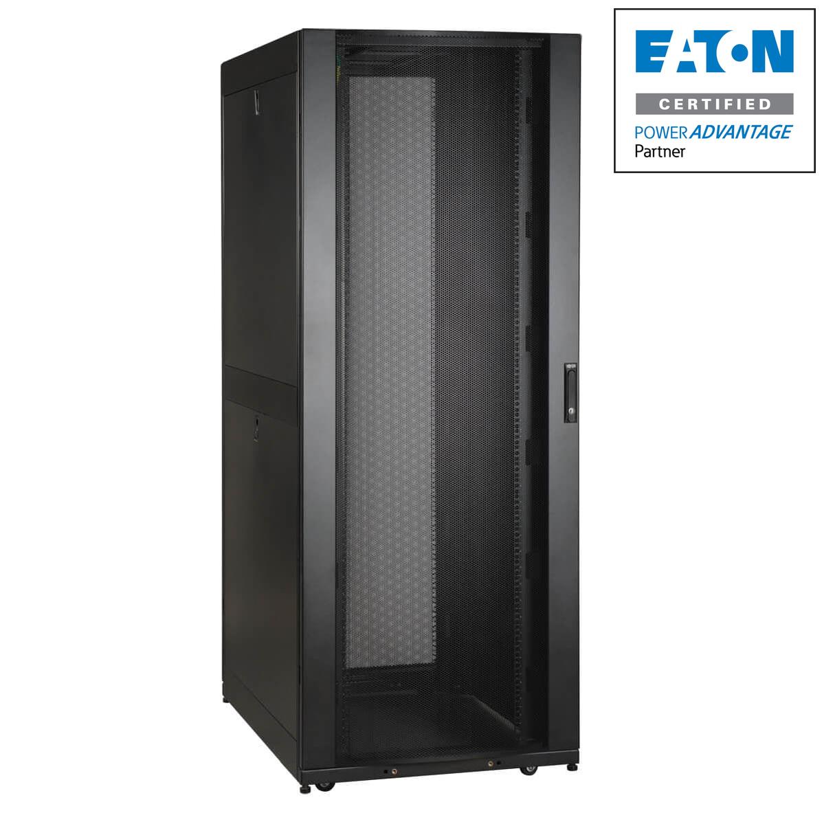 Data Center Server Rack 42U - Wide Standard-Depth Cabinet | Tripp Lite SR42UBWDVRT
