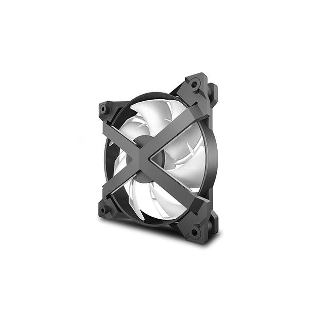 Deepcool Mf120 Gt A-Rgb X-Frame, 5V 3-Pin Motherboard Connector, Included 4-Port Pwm Fan Hub, 6-Port Rgb Hub And Wire Controller, 3 Fan Pack