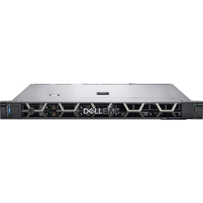 Dell Emc Poweredge R350 1U Rack-Mountable Server - 1 X Intel Xeon E-2334 3.40 Ghz - 8 Gb Ram - 480 Gb Ssd - 12Gb/S Sas, Serial Ata/600 Controller