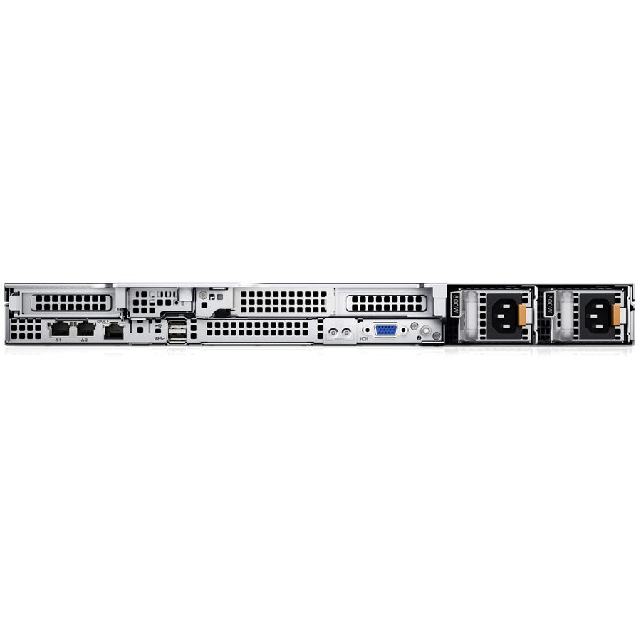 Dell EMC PowerEdge R450 2U Rack-mountable Server - 1 x Intel Xeon Silver 4310 2.10 GHz - 16 GB RAM - 480 GB SSD - (1 x 480GB) SSD Configuration - Serial ATA/600, 12Gb/s SAS Controller 9C5T8