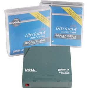 Dell-Imsourcing Tape Media For Lto4-120 Tape Drive, 800Gb/1.6Tb, 1 Pack Customer Kit
