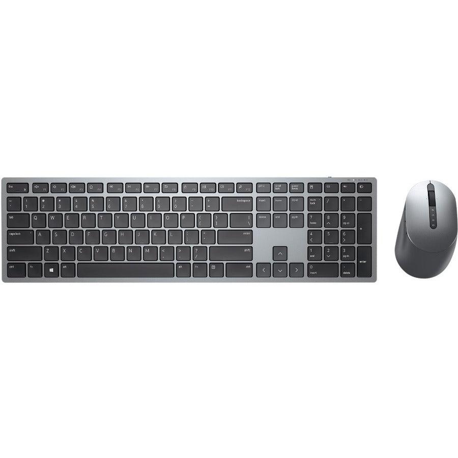 Dell Km7321W Keyboard Rf Wireless + Bluetooth Us English Grey, Titanium