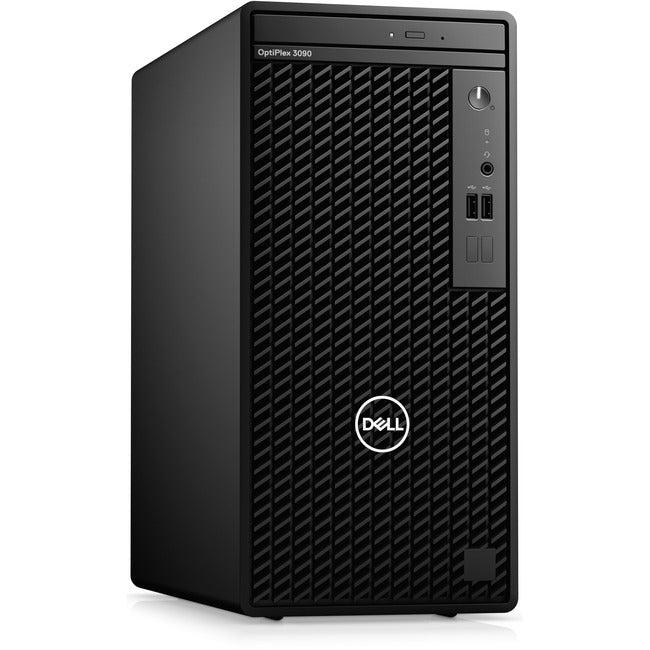 Dell OptiPlex 3000 3090 Desktop Computer - Intel Core i5 10th Gen i5-10505 - 8 GB - 256 GB SSD - Tower - Black 93RYV