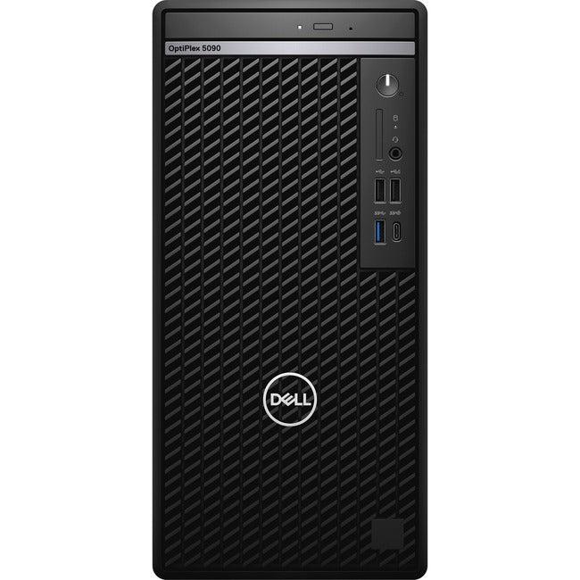 Dell Optiplex 5000 5090 Desktop Computer - Intel Core I5 10Th Gen I5-10505 Hexa-Core (6 Core) 3.20 Ghz - 8 Gb Ram Ddr4 Sdram - 256 Gb M.2 Pci Express Nvme 3.0 X4 Ssd - Tower - Black
