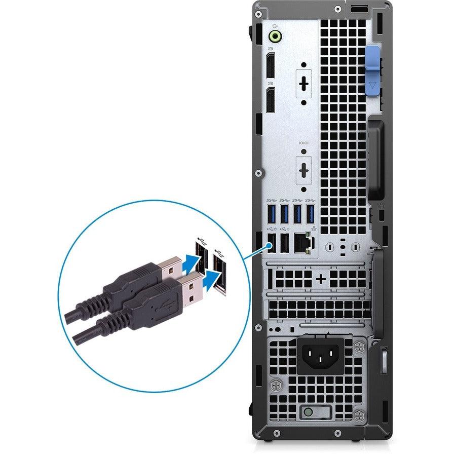Dell Optiplex 5090 Ddr4-Sdram I5-10505 Mini Tower Intel® Core™ I5 8 Gb 1000 Gb Hdd Windows 10 Pro Pc Black