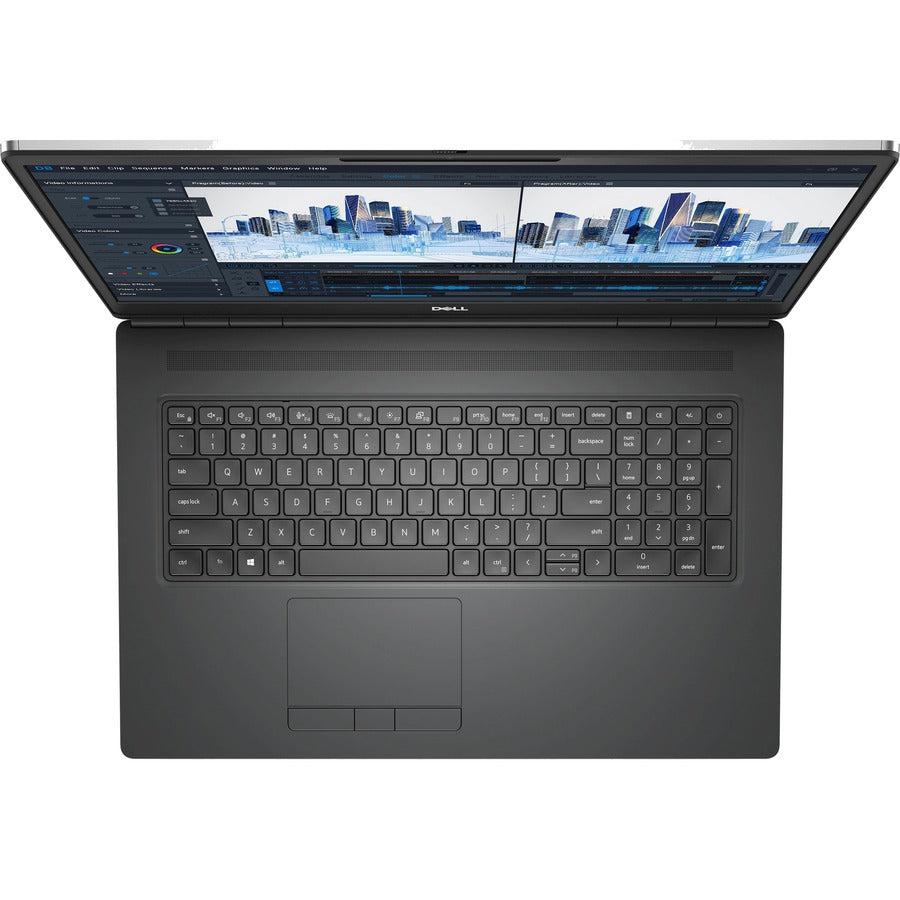 Dell Precision 7760 Mobile Workstation 43.9 Cm (17.3") Full Hd Intel® Core™ I5 8 Gb Ddr4-Sdram 256 Gb Ssd Wi-Fi 6 (802.11Ax) Windows 10 Pro Grey