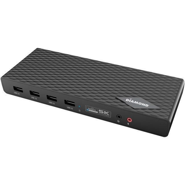 Diamond Multimedia Ultra 4K/5K Docking Station, Compatible With Both Type-C And Type-A Usb Laptops/Desktop Pcs