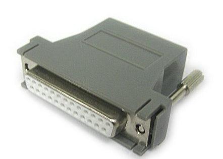 Digi 76000699 Cable Gender Changer Db-25 Rj-45 Grey