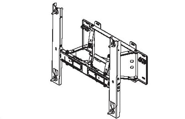 Digital Signage Wall Mount - Samsung VESA Compatible Display Mount | Tecisoft WMN4270SD