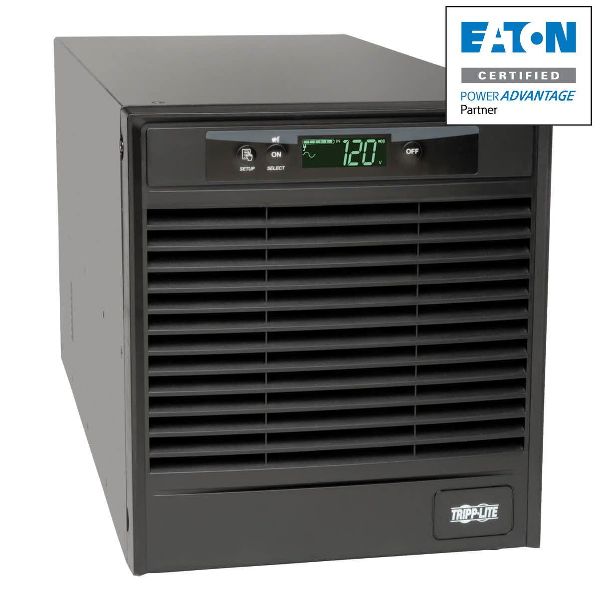 Double-Conversion UPS 3kVA - SmartOnline Tower Battery Backup with Extended Run | Tripp Lite SU3000XLCD