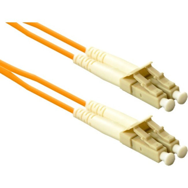 ENET 30M LC/LC Duplex Multimode 50/125 OM2 or Better Orange Fiber Patch Cable 30 meter LC-LC Individually Tested LC2-50-30M-ENC