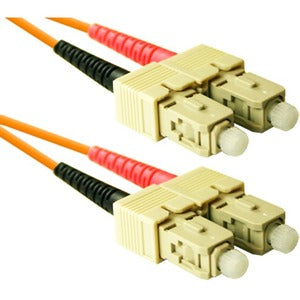 ENET 9M SC/SC Duplex Multimode 50/125 OM2 or Better Orange Fiber Patch Cable 9 meter SC-SC Individually Tested SC2-50-9M-ENC