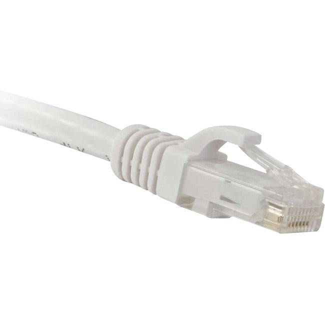 ENET Cat6 White 75 Foot Patch Cable with Snagless Molded Boot (UTP) High-Quality Network Patch Cable RJ45 to RJ45 - 75Ft C6-WH-75-ENC