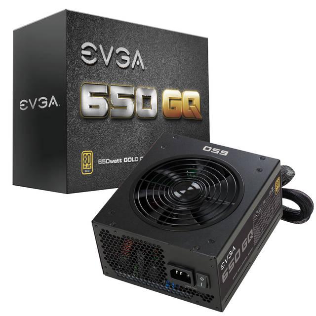 Evga Supernova 650 Gq 210-Gq-0650-V1 650W 80 Plus Gold Atx12V & Eps12V Power Supply W/ Active Pfc