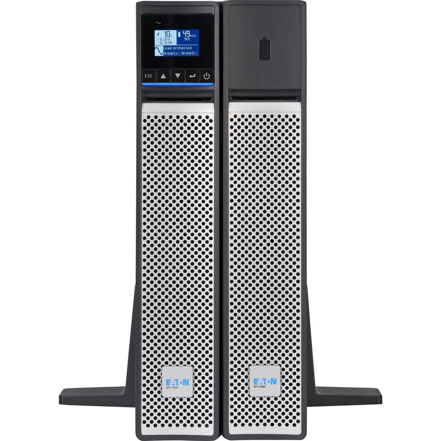 Eaton 5PX G2 1500VA Line-Interactive UPS - 8 C13 Outlets, Cybersecure Network Card Option, Extended Run, 2U Rack/Tower 5PX1500HRTG2