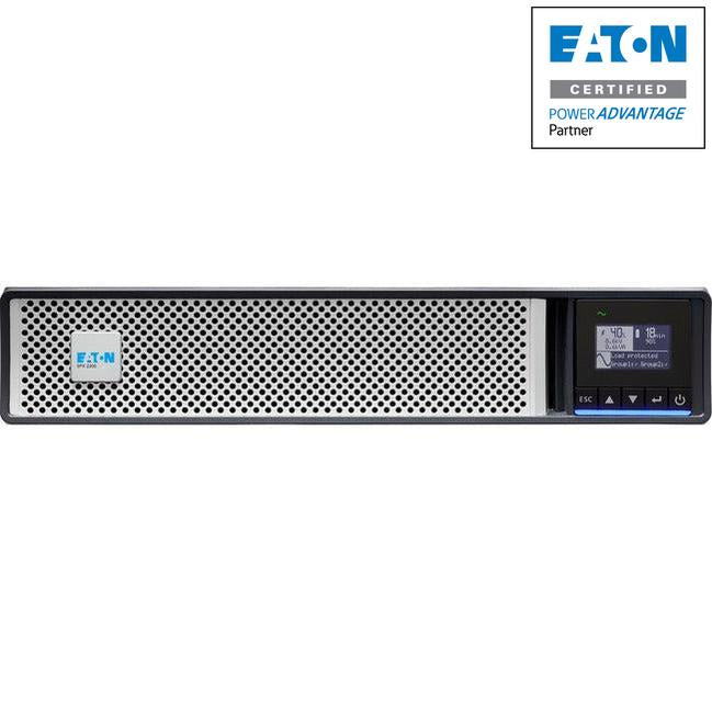 Eaton 5PX G2 2200VA 2200W 208V Line-Interactive UPS - 2 C19, 8 C13 Outlets, Cybersecure Network Card Option, Extended Run, 2U Rack/Tower - Battery Backup 5PX2200HRTG2