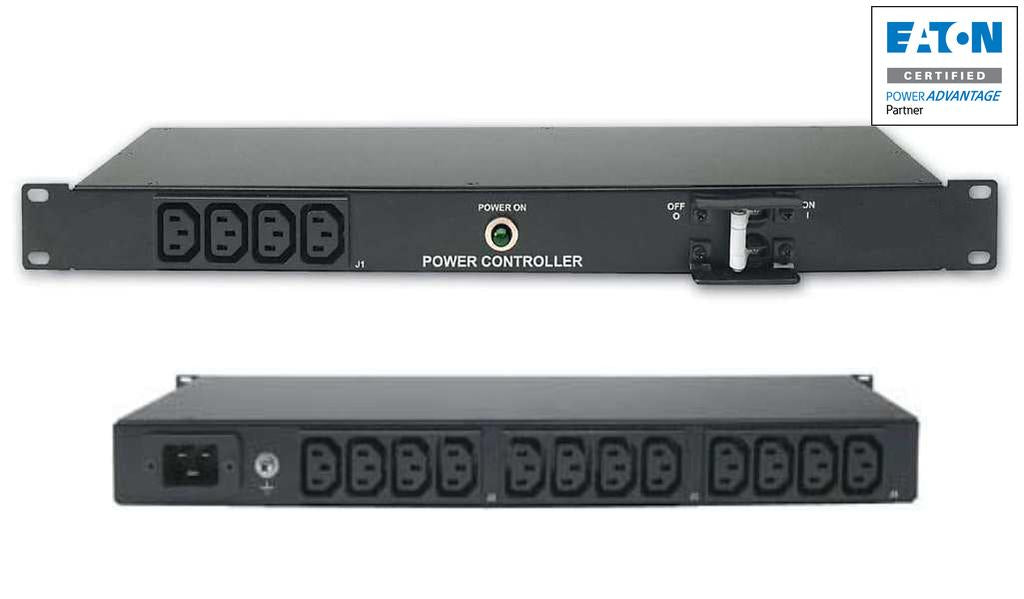 Eaton Pw103Ba1U405 Power Distribution Unit (Pdu) 16 Ac Outlet(S) 1U Black
