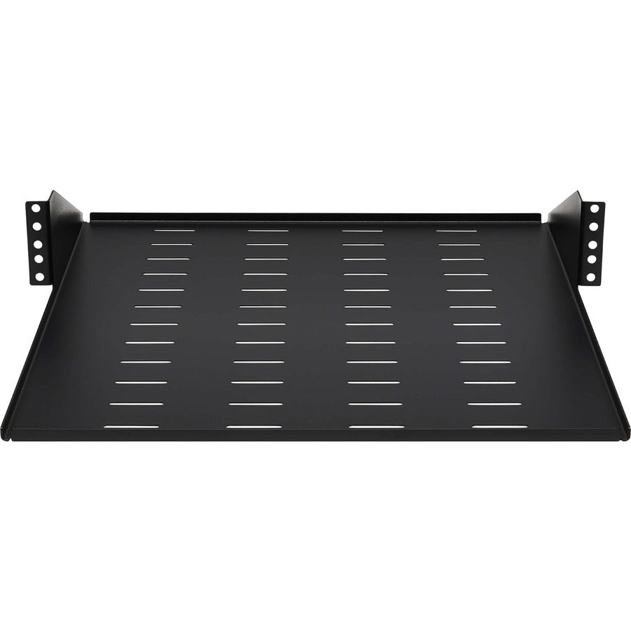 Eaton Tripp Lite Series SmartRack Center-Mounted Steel Rack Shelf - 2U, Vented, 21.5 in. Deep, Holds up to 100 lb. (45 kg) SRSHELF2PCENTER