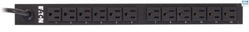 Eaton Epbz83 Power Distribution Unit (Pdu) 12 Ac Outlet(S) 1U Black