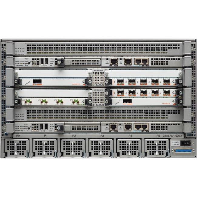 Enterprise Router Cisco ASR 1006-X - SD-WAN Aggregation Services Router | Tecisoft ASR1006-X=