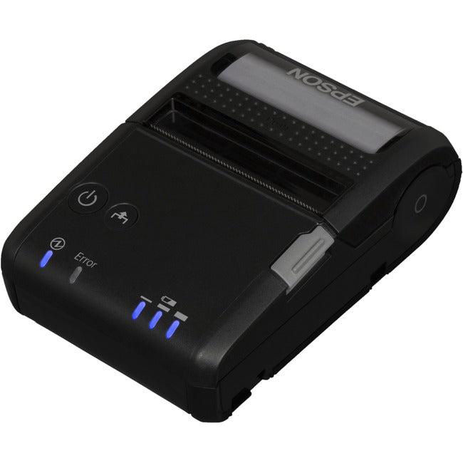 Epson Mobilink P20 Mobile Direct Thermal Printer - Monochrome - Portable - Receipt Print - Bluetooth - Battery Included - 3.94 in/s Mono - 203 dpi - 2.28 Label Width" C31CE14551