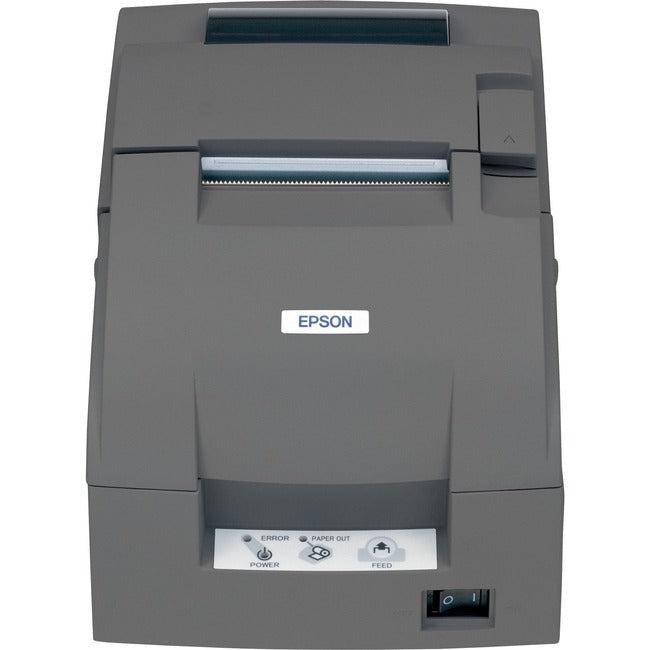 Epson TM-U220B Desktop Dot Matrix Printer - Two-color - Wall Mount - Receipt Print - Ethernet - 2.99 Print Width - 4.7 lps Mono - 180 dpi" C31C514767