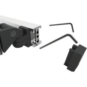 Ergotech Bild Bild 3 over 3 Clamp Mount for Flat Panel Display - Black - TAA Compliant BILD-3/3-CM-104