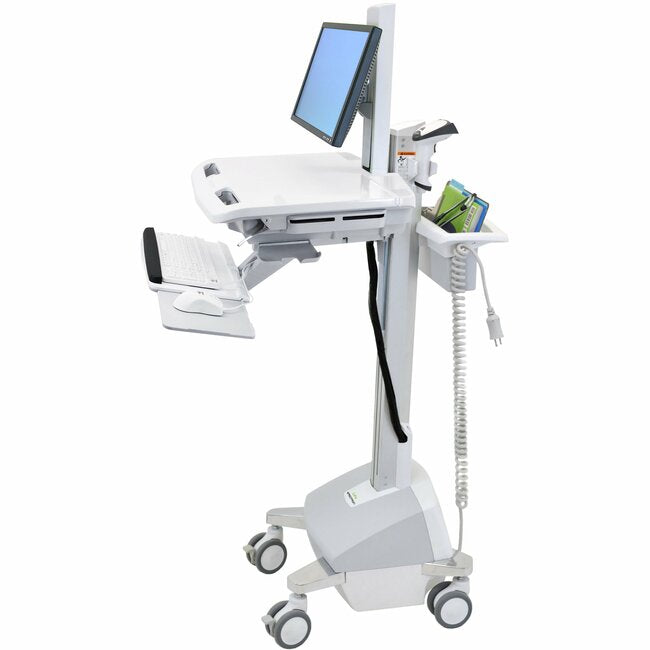Ergotron StyleView Cart with LCD Pivot, LiFe Powered SV42-6302-2
