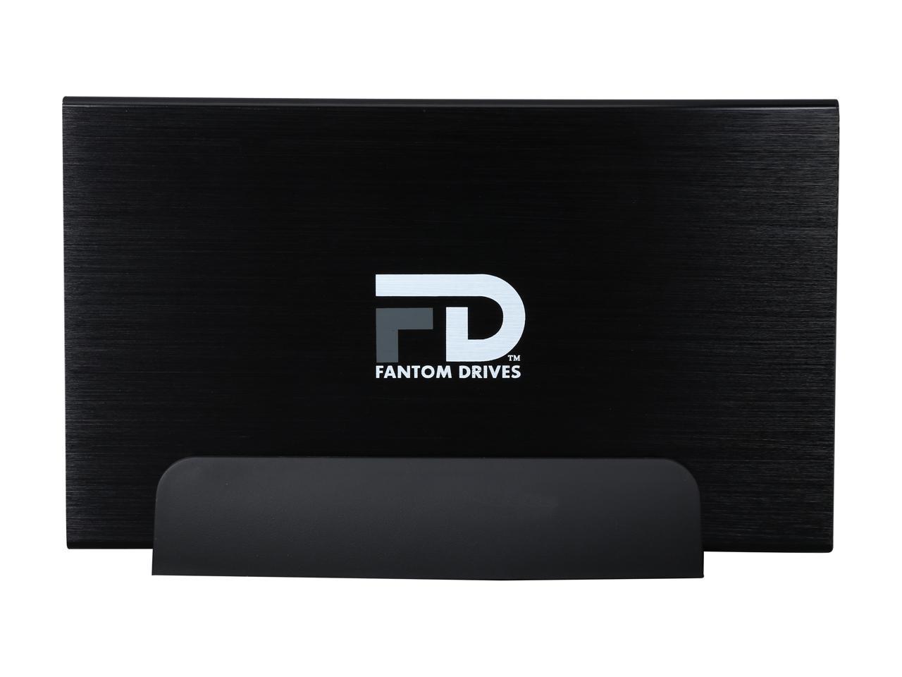 Fantom Drives G-Force3 Pro 3Tb Usb 3.0 Aluminum Desktop External Hard Drive Gf3B3000Up Black
