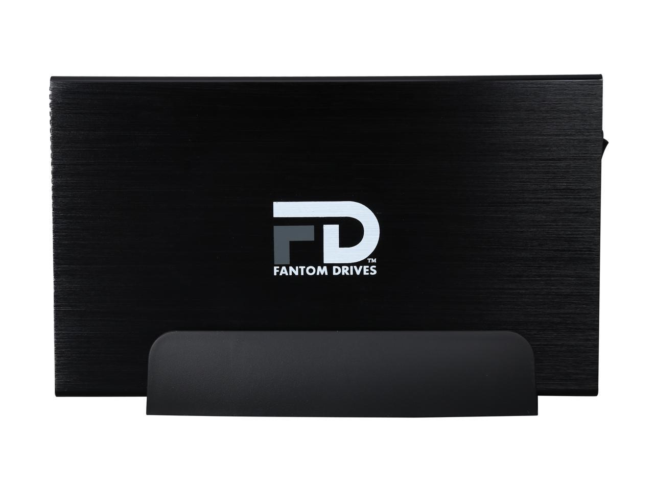 Fantom Drives G-Force3 Pro 3Tb Usb 3.0 Aluminum Desktop External Hard Drive Gf3B3000Up Black
