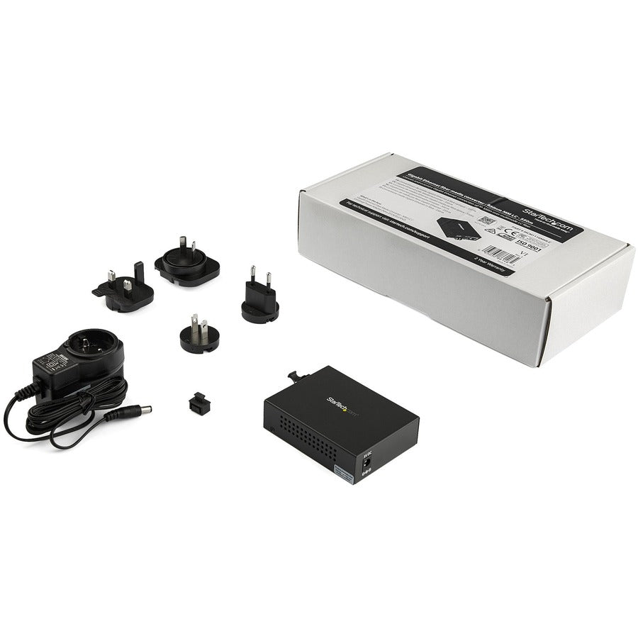 Fiber Ethernet Switches - MCM1110MMLC Gigabit Media Converter | TecisOft