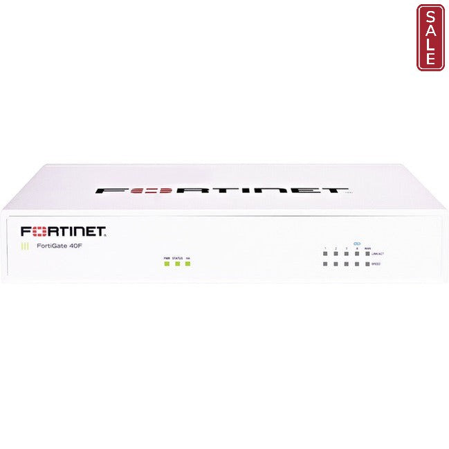 FortiGate-40F Hardware plus 3 Year 24x7 FortiCare and FortiGuard Unified Threat Protection (UTP) FG-40F-BDL-950-36