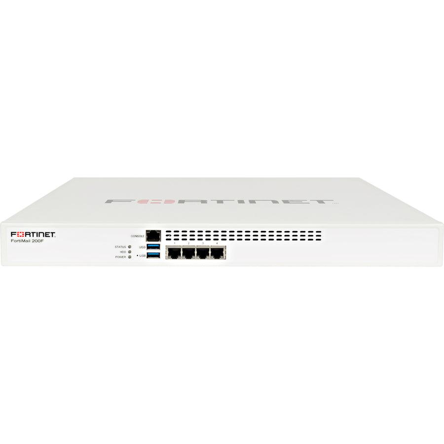 Fortinet Email Security Appliance - 4 X 10/100/1000 Ports, 1 X 1Tb Hdd