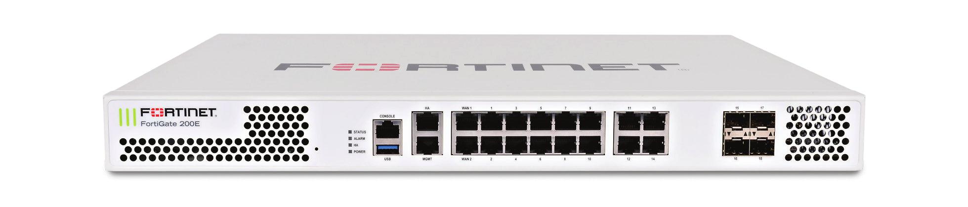 Fortinet Fortigate 200E Hardware Firewall 1U 20000 Mbit/S